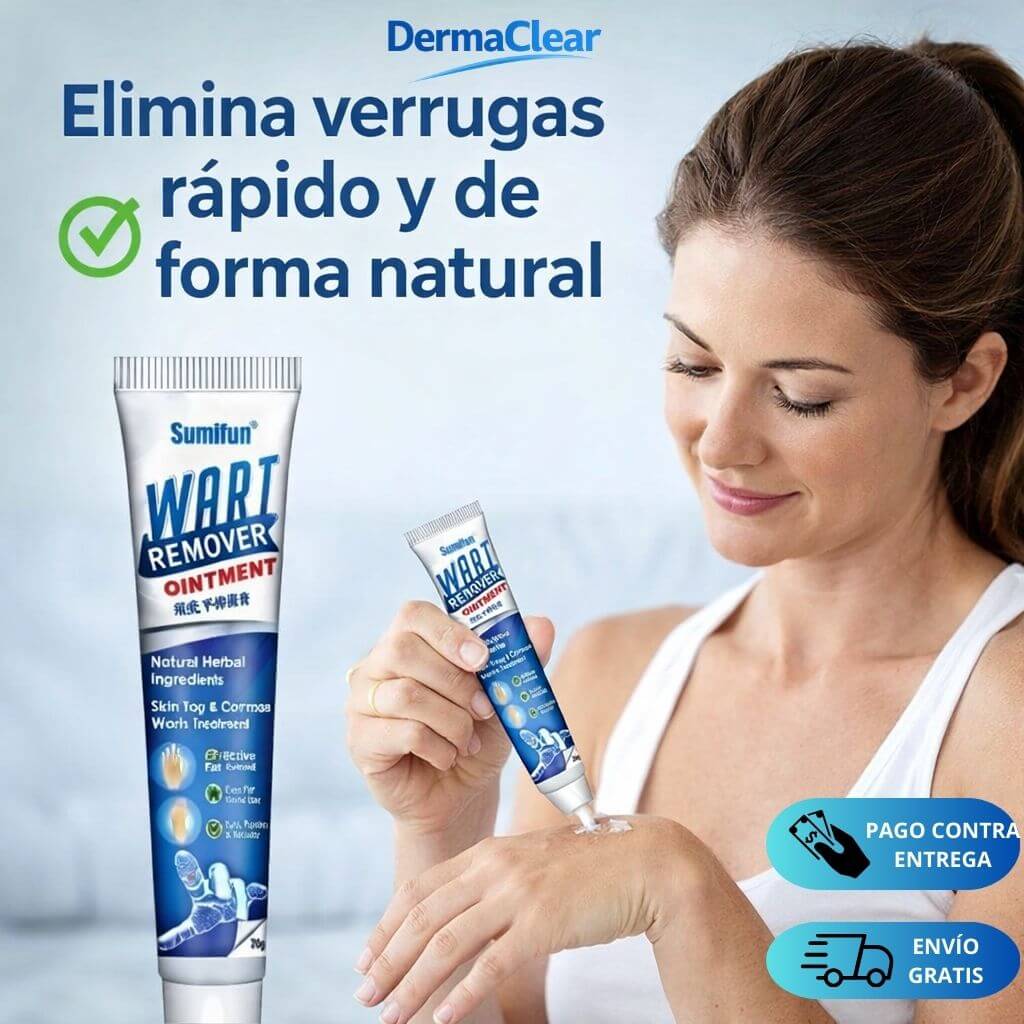 DERMA CLEAR - ELIMINA VERRUGAS