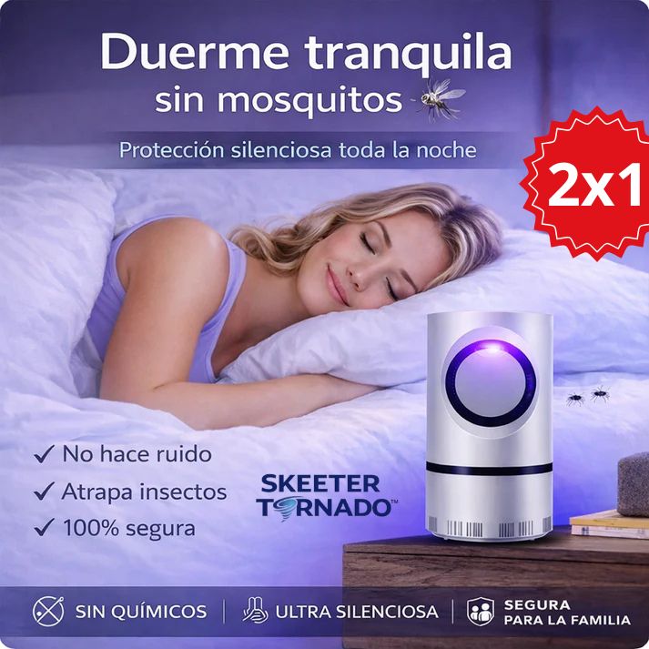 SKEETER TORNADO             Lámpara UV Repelente de insectos