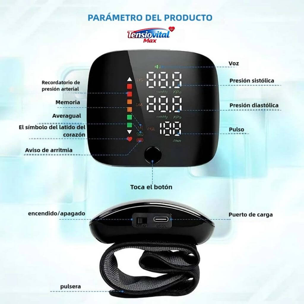 Tensiovital Max - Mide tu presión diariamente con un clic