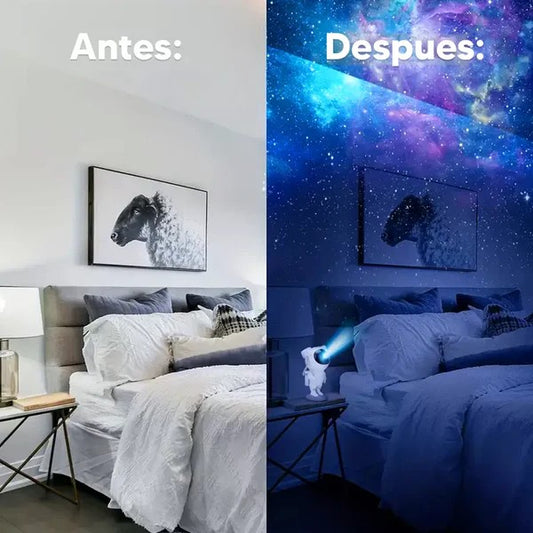 Astronauta Proyector de Galaxias