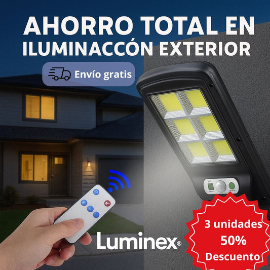 LUMINEX Lámpara Solar Led