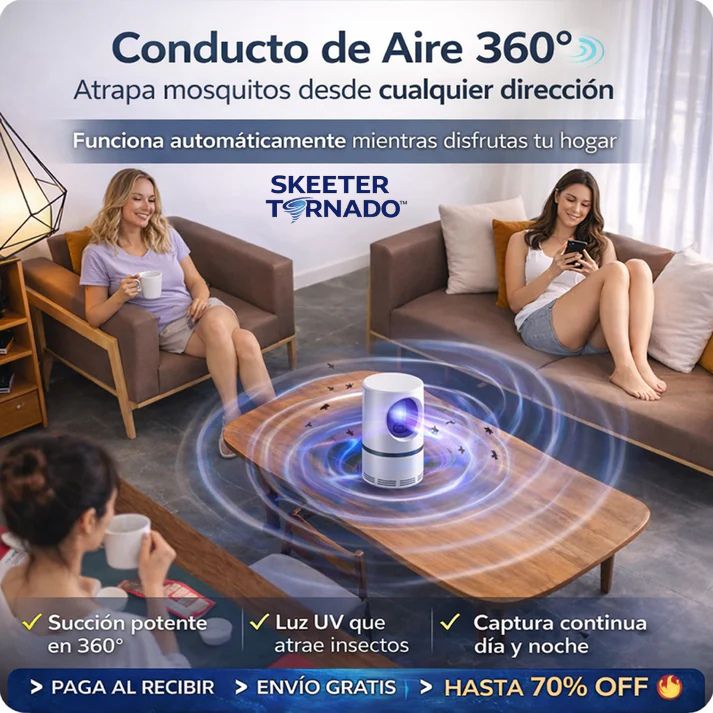 SKEETER TORNADO             Lámpara UV Repelente de insectos