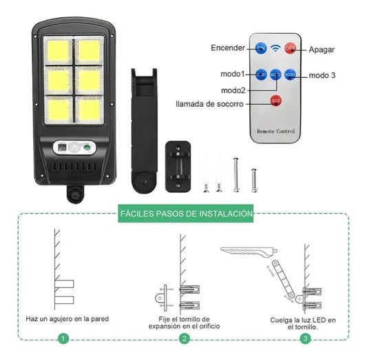 LUMINEX Lámpara Solar Led