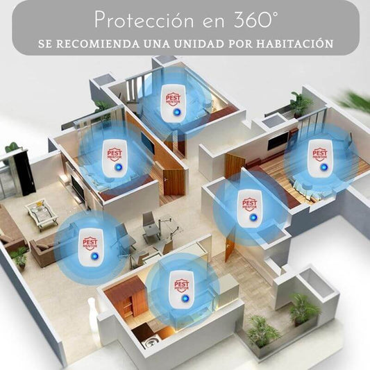 🔴 Repelente ultrasónico Pest Reject