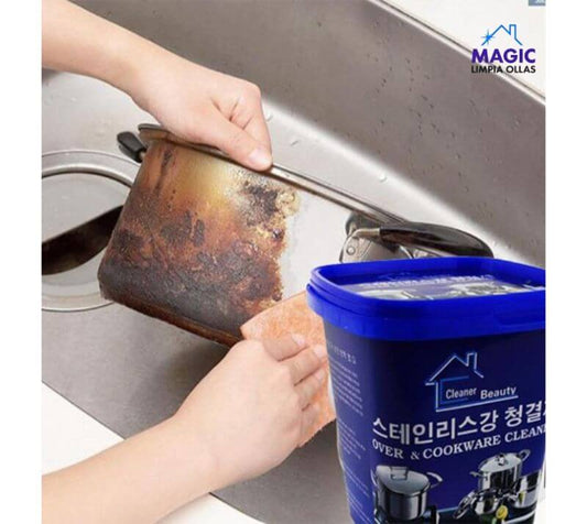 Potente Pasta Limpia Ollas Magic Aprovecha segunda unidad con 70% de descuento