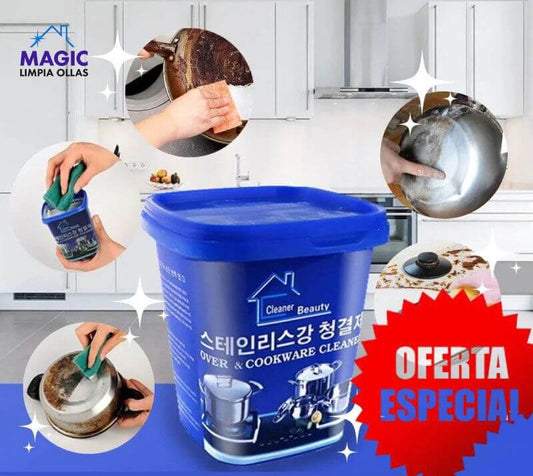 Potente Pasta Limpia Ollas Magic Aprovecha segunda unidad con 70% de descuento