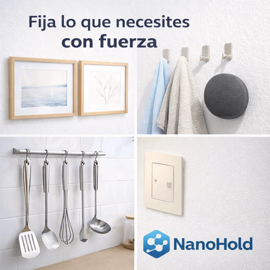 NANO HOLD - Cinta de 5 mt de alta sujeción